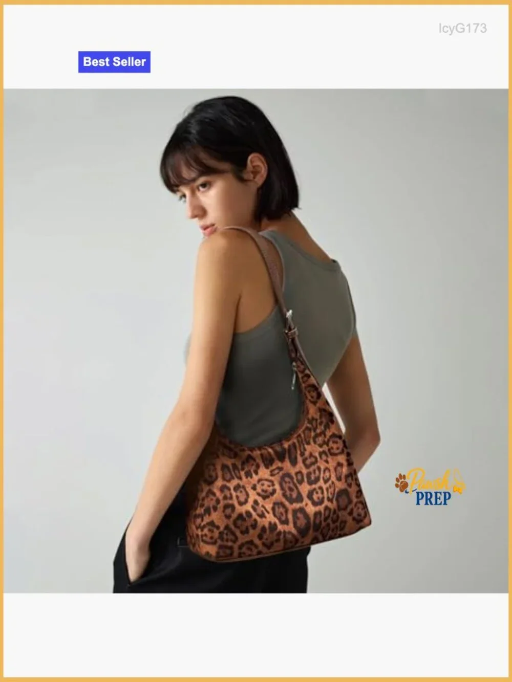 Crescent Tote Bag Underarm Hobo Vegan Leather Crossbody Purse